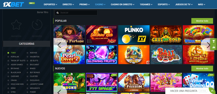 Tragamonedas en 1xBet Tragamonedas en 1xBet
