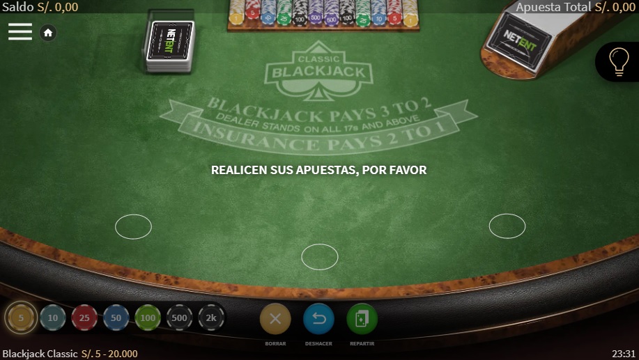 Blackjack en Rivalo Classic Blackjack en Rivalo Classic