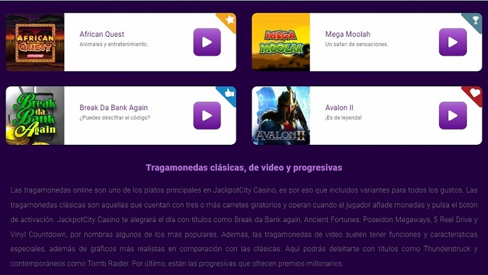 Tragamonedas de jackpotcity Tragamonedas de jackpotcity